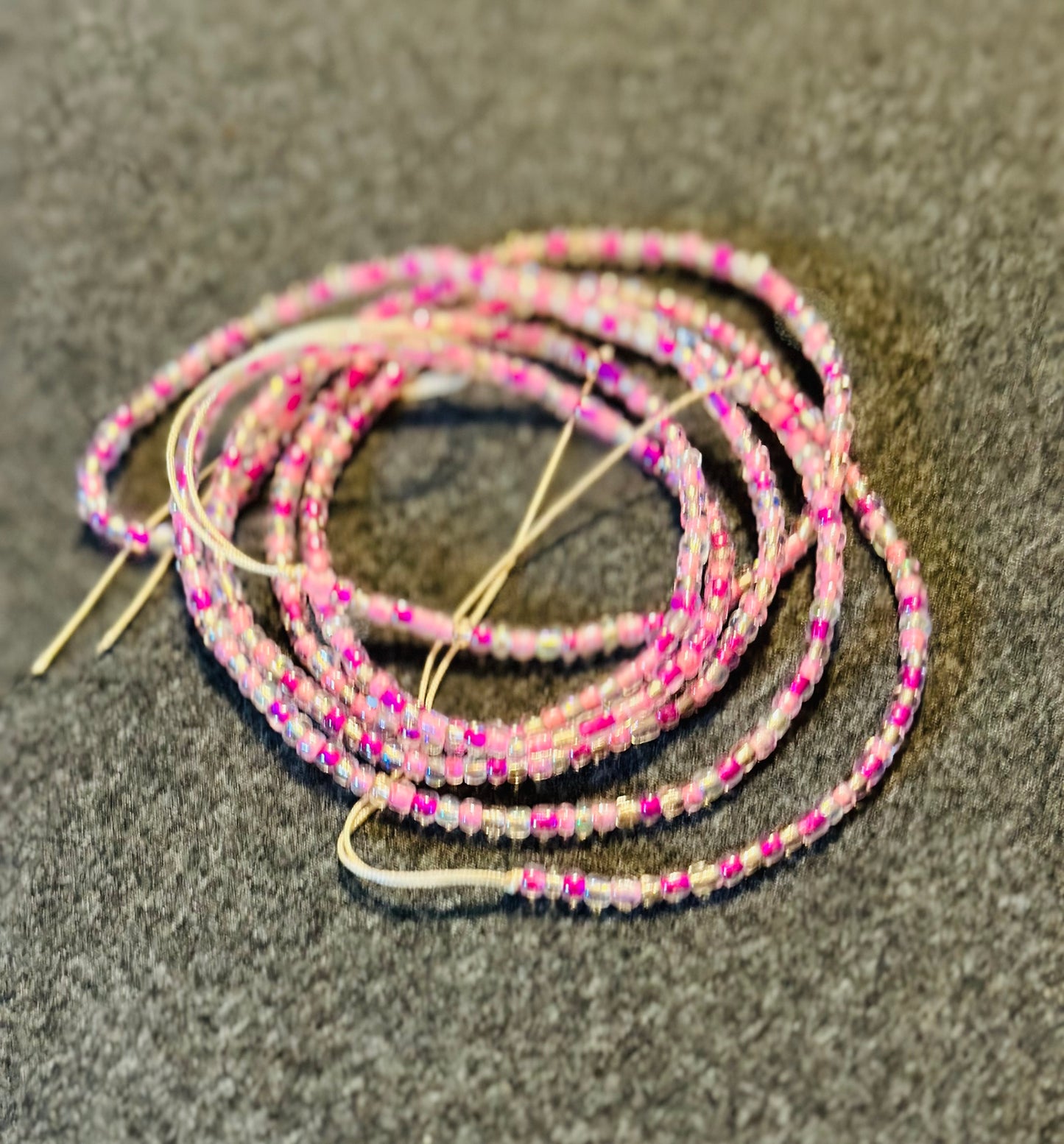 Pink Waistbeads