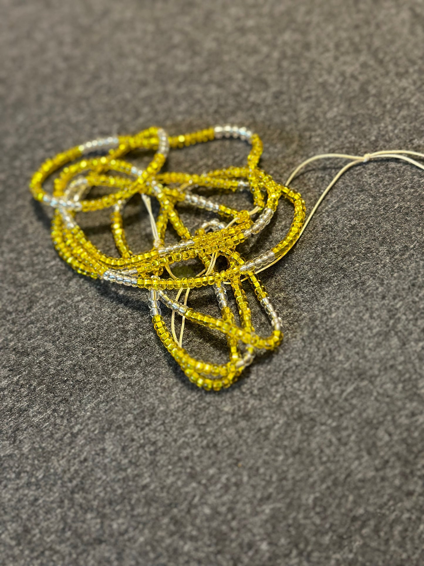 Yellow Waistbeads